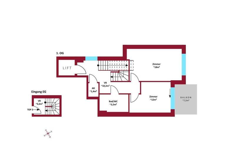 Wohnung zum Kauf - Erstbezug 1.199.000 € 4 Zimmer 118,4 m² Wien 1230