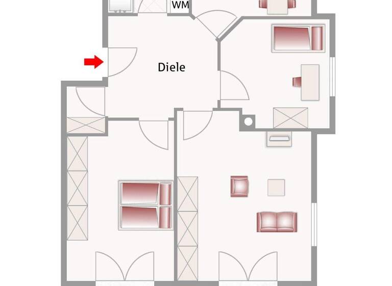 Wohnung zum Kauf 398.000 € 3 Zimmer 80 m² Bruckmühl 83052