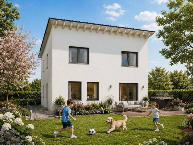 Einfamilienhaus zum Kauf - Erstbezug provisionsfrei 493.389 € 5 Zimmer 125 m² 420 m² Grundstück Hamberg Neuhausen 75242