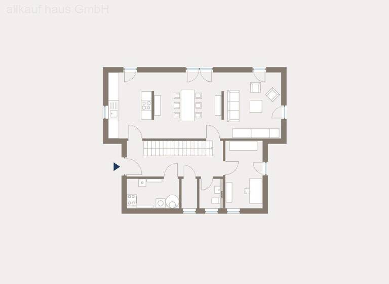 Einfamilienhaus zum Kauf provisionsfrei 272.189 € 5 Zimmer 163,5 m² 700 m² Grundstück Flöha 09557