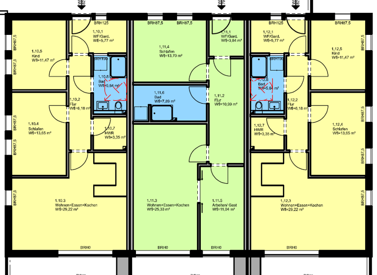 Wohnung zum Kauf provisionsfrei 320.000 € 3 Zimmer 79 m² 1. Geschoss Bad Doberan 18209