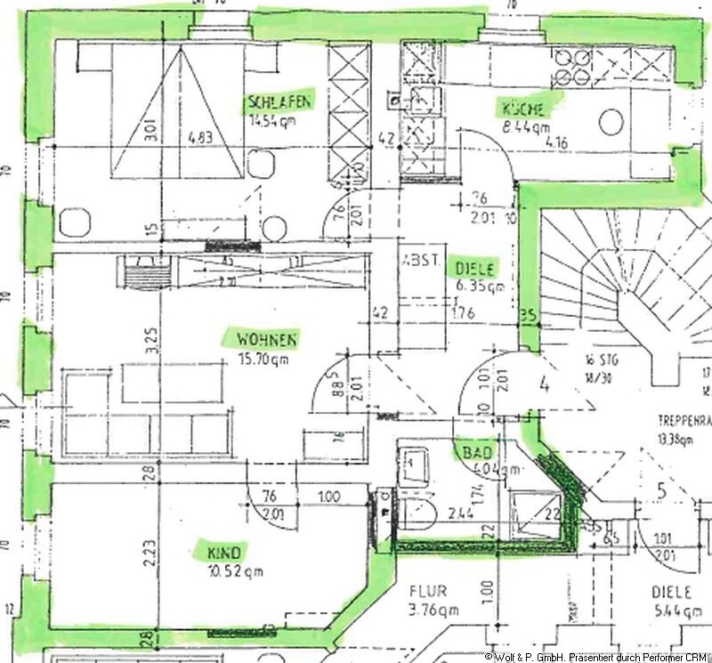 Wohnung zur Miete 480 € 3 Zimmer 60 m²<br/>Wohnfläche 2.<br/>Geschoss 01.04.2025<br/>Verfügbarkeit Rudolf-Renner-Straße 11 Löbtau-Nord (Conertplatz) Dresden 01159