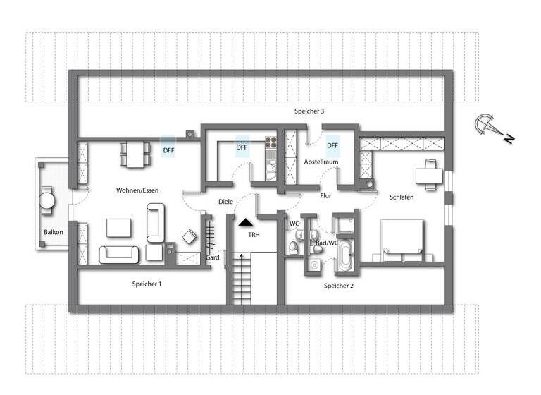 Wohnung zum Kauf 295.000 € 2 Zimmer 86,5 m²<br/>Wohnfläche Bayerisch Gmain 83457