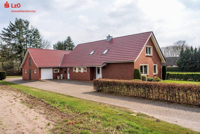 Einfamilienhaus zum Kauf 8 Zimmer 200 m² 4.500 m² Grundstück Falkenberg Garrel 49681