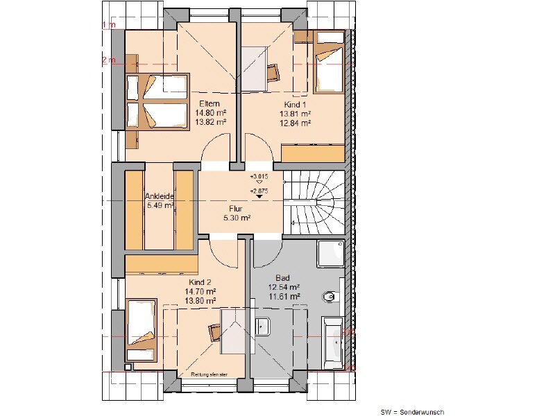 Doppelhaushälfte zum Kauf provisionsfrei 544.900 € 4 Zimmer 129 m²<br/>Wohnfläche 395 m²<br/>Grundstück Hillesheim 67586