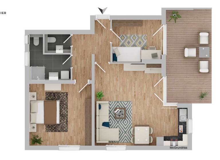 Wohnung zum Kauf - Erstbezug 940.000 € 3 Zimmer 78,8 m² EG Pullach Pullach im Isartal 82049