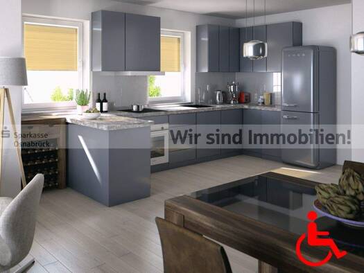 Wohnung zum Kauf - Erstbezug 394.000 € 4 Zimmer 94,8 m² Voxtrup Osnabrück 49086