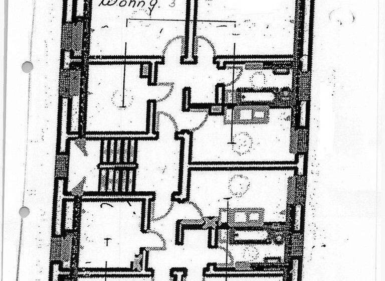 Wohnung zur Miete 650 € 3 Zimmer 65,2 m² 1. Geschoss frei ab sofort Jahnstrasse 49 Siedlung Dessau-Roßlau 06846