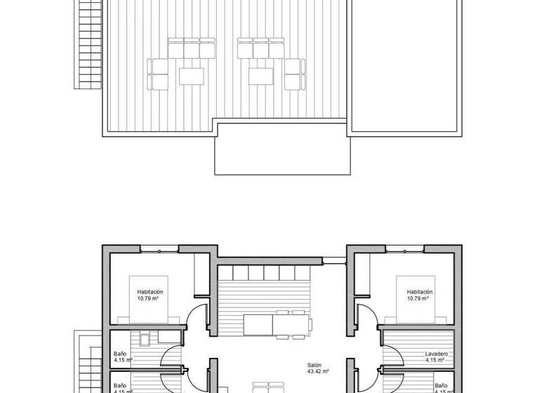 Villa zum Kauf provisionsfrei als Kapitalanlage geeignet 674.000 € 5 Zimmer 140 m² 567 m² Grundstück Torre Pacheco