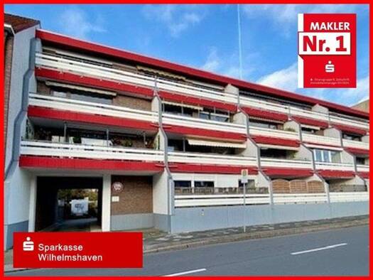 Wohnung zum Kauf 89.000 € 3 Zimmer 67,9 m² 2. Geschoss Innenstadt Wilhelmshaven 26382