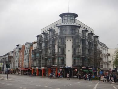 Wohnung zur Miete 1.180 € 1 Zimmer 81,9 m² 3. Geschoss Grindelallee 100 Rotherbaum Hamburg 20146