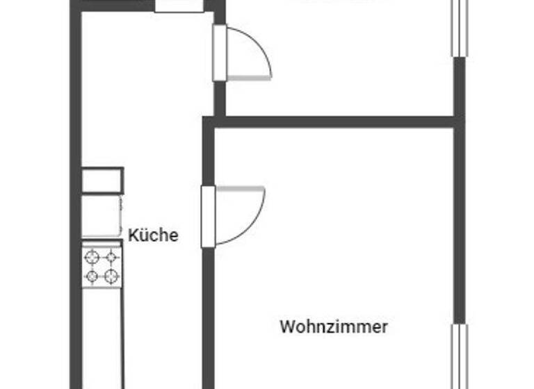 Wohnung zum Kauf 79.000 € 2 Zimmer 51,4 m² 1. Geschoss Werste Bad Oeynhausen 32549