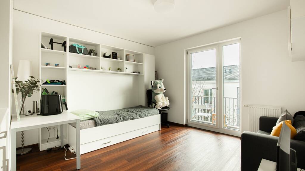 Studio zur Miete 650 € 1 Zimmer 27,2 m² frei ab 01.05.2026 Zähringen Freiburg im Breisgau 79108