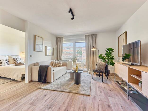 Wohnung zur Miete Wohnen auf Zeit 1.950 € 2 Zimmer 50 m² frei ab 01.01.2026 Kurfürsten-Anlage 61 Weststadt Heidelberg 69115