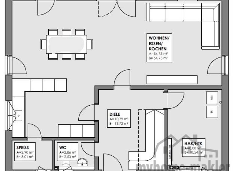 Stadthaus zum Kauf provisionsfrei 748.500 € 6 Zimmer 154 m² 1.470 m² Grundstück Emskirchen 91448