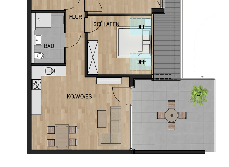 Wohnung zum Kauf provisionsfrei 455.000 € 3,5 Zimmer 80,4 m²<br/>Wohnfläche Wendlinger Str. 45 Oberensingen Nürtingen 72622