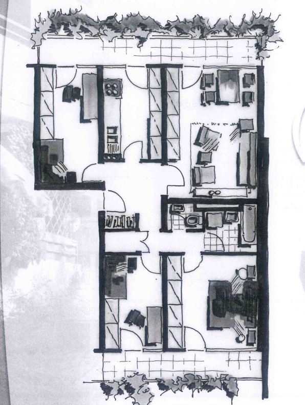 Wohnung zum Kauf 289.000 € 4 Zimmer 93 m²<br/>Wohnfläche 1.<br/>Geschoss Katterbach Bergisch Gladbach 51467