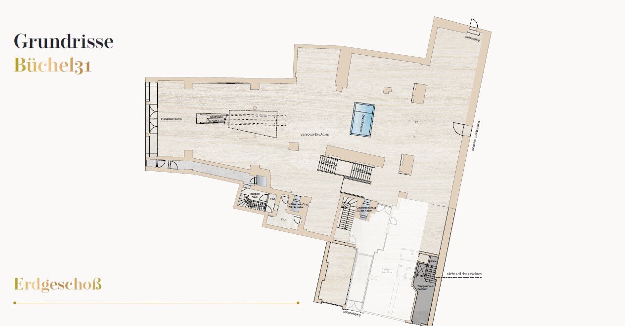 Laden zur Miete provisionsfrei 22,50 € 1.565 m²<br/>Verkaufsfläche Büchel 31 Innenstadt Neuss 41460