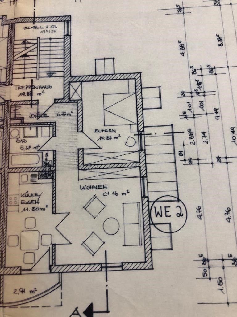 Wohnung zur Miete 550 € 2 Zimmer 65 m²<br/>Wohnfläche 1.<br/>Geschoss 01.12.2024<br/>Verfügbarkeit Niederwerrn Niederwerrn 97464