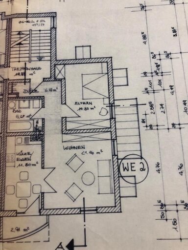 Wohnung zur Miete 550 € 2 Zimmer 65 m² 1. Geschoss frei ab 01.12.2024 Niederwerrn Niederwerrn 97464