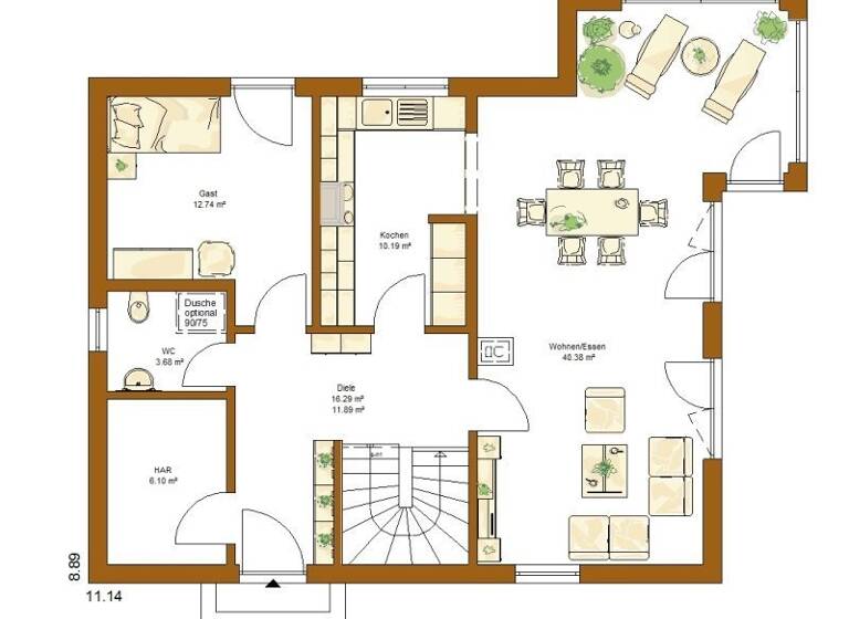 Einfamilienhaus zum Kauf provisionsfrei 458.000 € 5 Zimmer 163 m² 551 m² Grundstück Dörrenzimmern Ingelfingen 74653