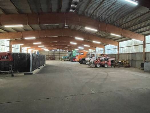 Lagerhalle zur Miete 956 m² Lagerfläche teilbar ab 100 m² Sargenzell Hünfeld 36088