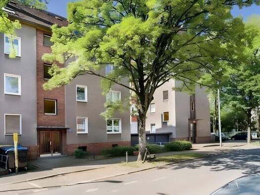 Studio zur Miete 240 € 1 Zimmer 31,8 m² 1. Geschoss Nikolaistraße 37 Wanheimerort Duisburg 47055
