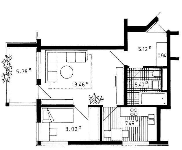 Wohnung zum Kauf als Kapitalanlage geeignet 131.000 € 2 Zimmer 47 m²<br/>Wohnfläche Zum Heiderand 24 Weißig (Am Weißiger Bach) Dresden 01328