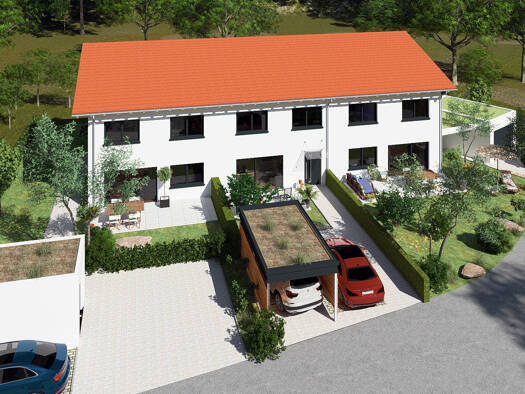 Reihenendhaus zum Kauf - Erstbezug provisionsfrei 589.000 € 5 Zimmer 143,9 m² 404 m² Grundstück Emmerting 84547