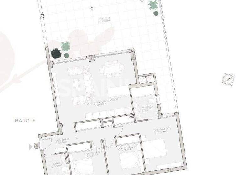 Wohnung zum Kauf 405.000 € 2 Zimmer 90 m² EG Málaga 29649