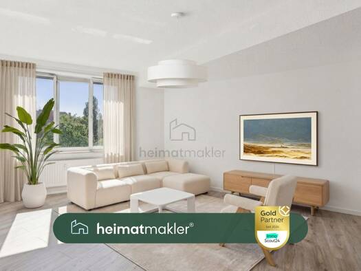 Wohnung zum Kauf 184.000 € 2 Zimmer 46 m² 2. Geschoss Zentrum-Nord Mitte 04105