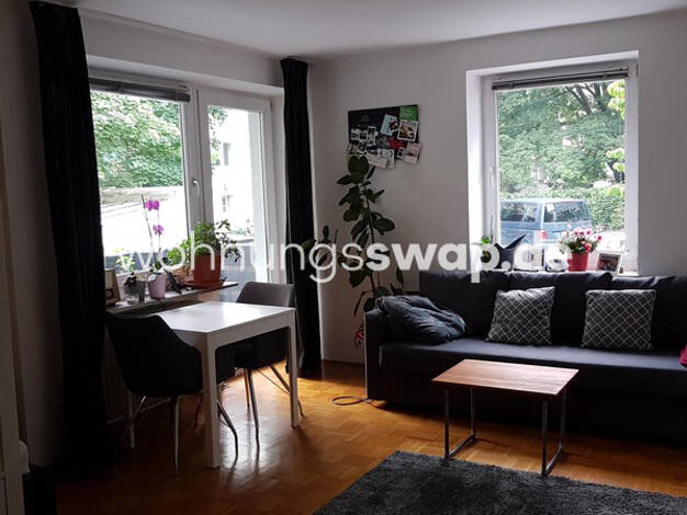 Studio zur Miete Tauschwohnung 850 € 1 Zimmer 40 m² EG Ludwigsvorstadt-Isarvorstadt München 80469