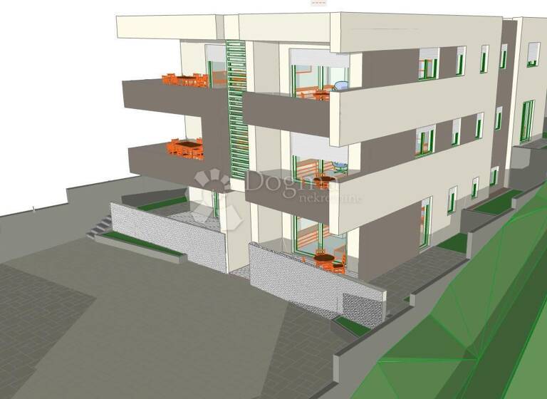 Wohnung zum Kauf 195.000 € 3 Zimmer 69 m² 2. Geschoss Posedarje 23242