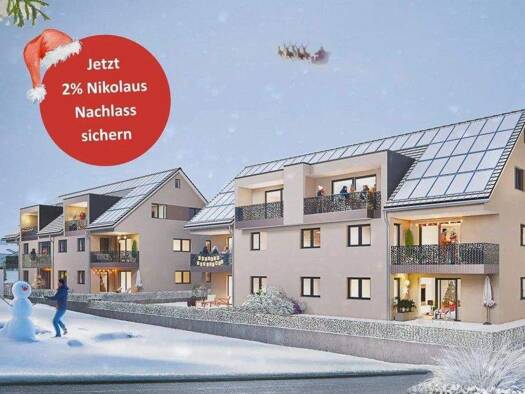 Wohnung zum Kauf - Neubau provisionsfrei 589.000 € 3 Zimmer 81,1 m² 2. Geschoss Uhlandstraße 10 Gärtringen 71116