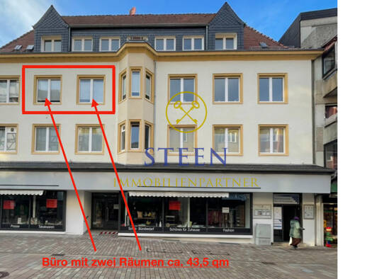 Bürofläche zur Miete 475 € 2 Zimmer 43,5 m² Bürofläche Frankenberg Frankenberg (Eder) 35066
