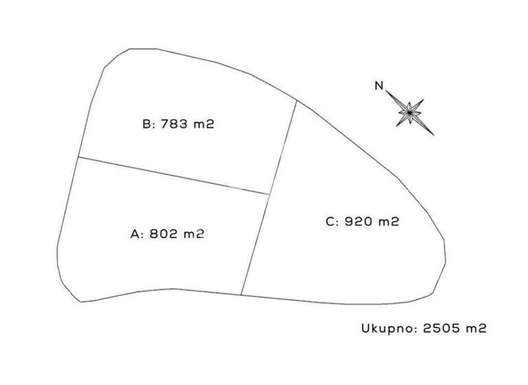 Land-/Forstwirtschaft zum Kauf 627.000 € Malinska, Malinska-Dubasnica Malinska-Dubasnica