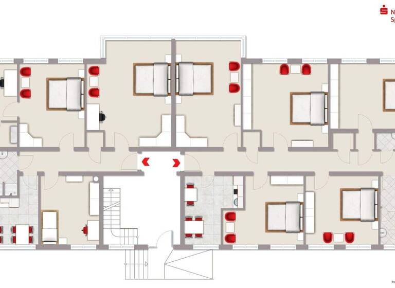 Mehrfamilienhaus zum Kauf 1.300.000 € 19 Zimmer 590 m² 728 m² Grundstück Jürgensby Flensburg 24937