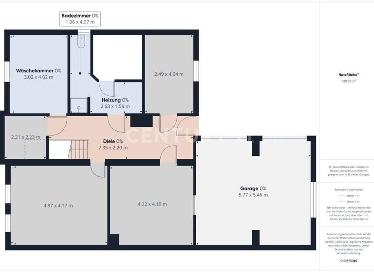 Mehrfamilienhaus zum Kauf 409.000 € 12 Zimmer 258 m² 1.400 m² Grundstück Kleinblittersdorf 66271