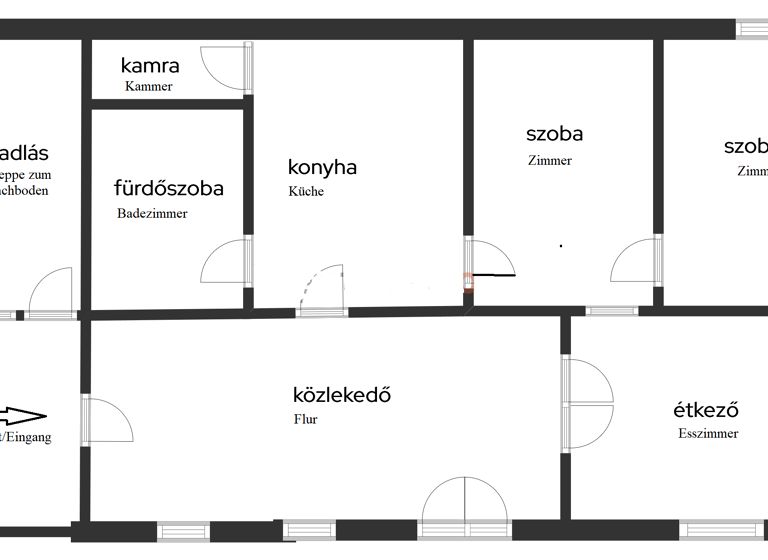 Haus zum Kauf provisionsfrei 57.000 € 3 Zimmer 105 m² 3.974 m² Grundstück frei ab sofort Inke