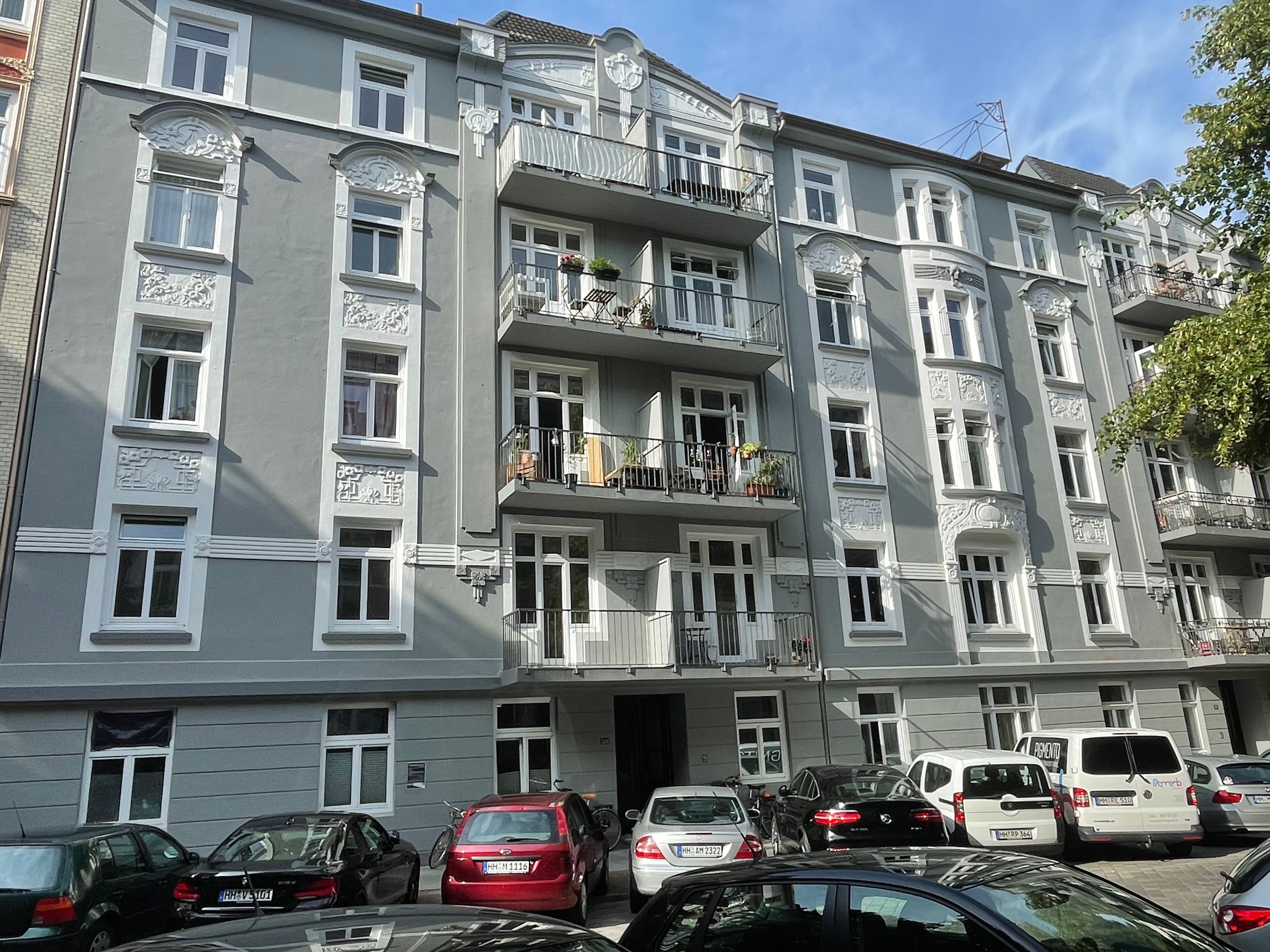 Wohnung zur Miete 1.973 € 3,5 Zimmer 77 m²<br/>Wohnfläche 2.<br/>Geschoss 01.04.2025<br/>Verfügbarkeit Rotherbaum Hamburg 20146