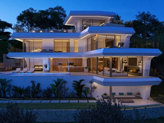 Villa zum Kauf provisionsfrei 2.250.000 € 5 Zimmer 609 m² 1.383 m² Grundstück Altea 03590