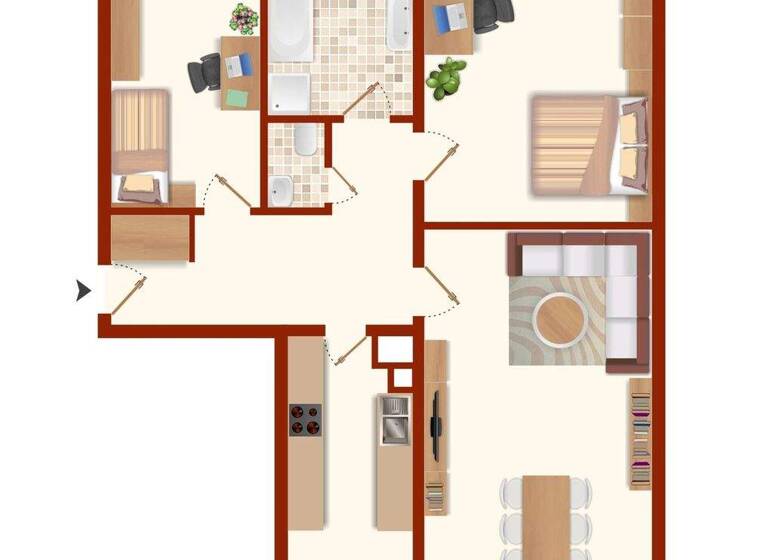 Wohnung zum Kauf 480.000 € 3 Zimmer 93,5 m² 1. Geschoss Neustadt-Nord Köln / Neustadt-Nord 50670
