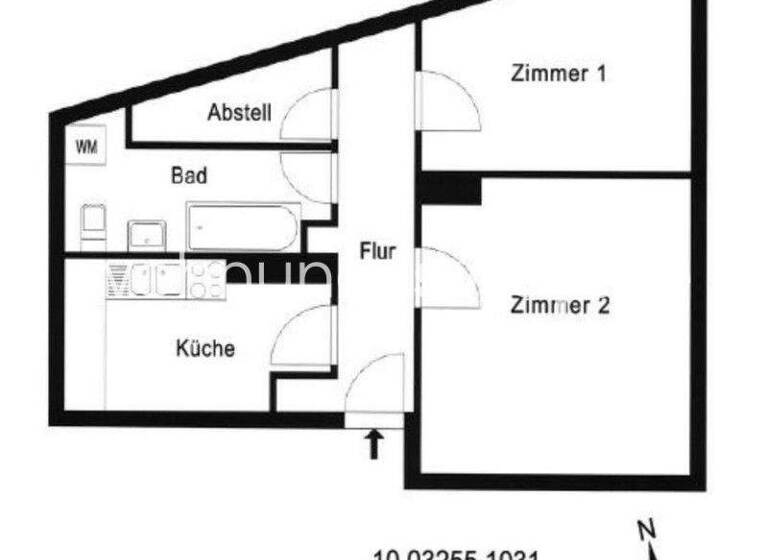 Wohnung zur Miete Tauschwohnung 319 € 2 Zimmer 55 m² EG Weißensee Berlin 13088