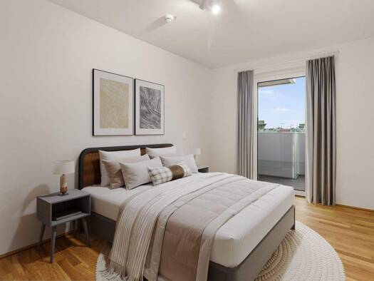 Wohnung zur Miete - Erstbezug 1.161 € 2 Zimmer 36 m² 27. Geschoss frei ab sofort Dresdner Straße Wien 1200