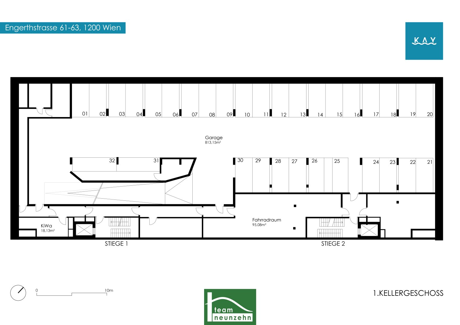 Außenstellplatz zur Miete 111 € Engerthstraße 61-63 Wien 1200