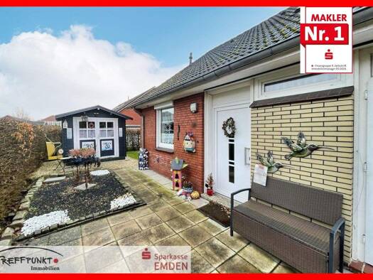 Doppelhaushälfte zum Kauf 165.000 € 4 Zimmer 95 m² 319 m² Grundstück frei ab 01.05.2026 Borssum/Hilmarsum Emden 26725