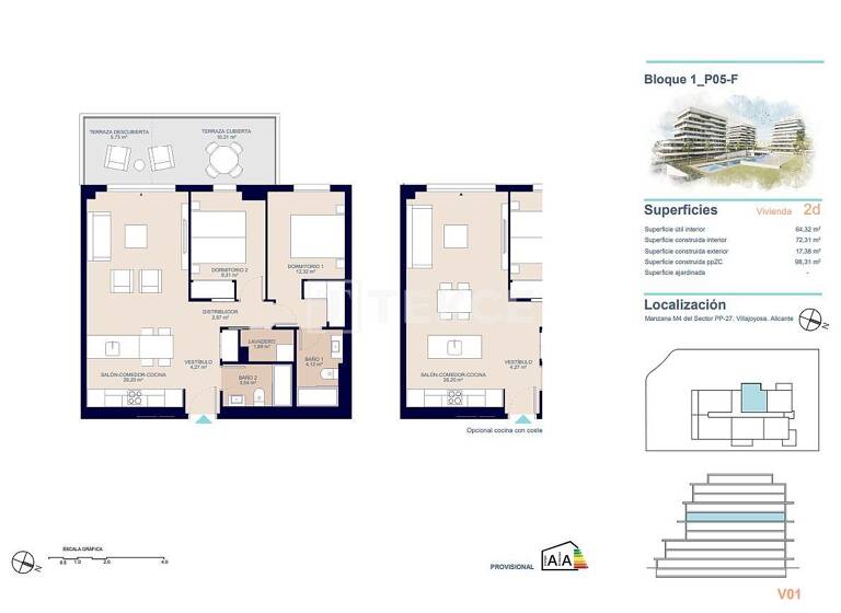 Studio zum Kauf 350.000 € 3 Zimmer 85 m² EG Alicante 03570