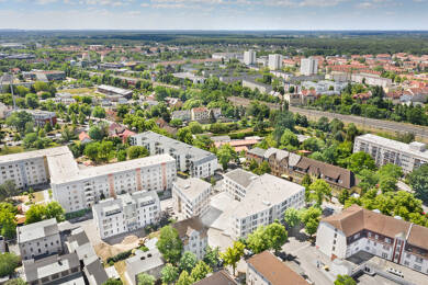 Wohnung zur Miete 849 € 2 Zimmer 57,6 m² EG Albert-Schweitzer-Straße 16 Hennigsdorf 16761