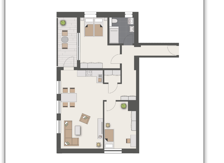 Wohnung zum Kauf - Neubau provisionsfrei 309.000 € 3 Zimmer 86 m² 1. Geschoss Neutorgasse 9 Sulzbach-Rosenberg 92237