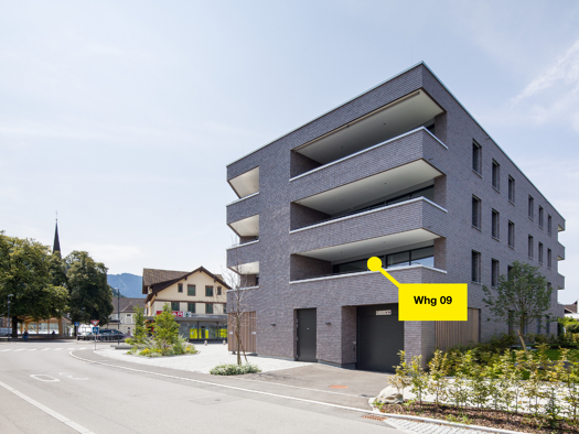 Terrassenwohnung zum Kauf - Erstbezug 522.000 € 3 Zimmer 73,2 m² 1. Geschoss Sebastianstraße 1 Feldkirch 6800